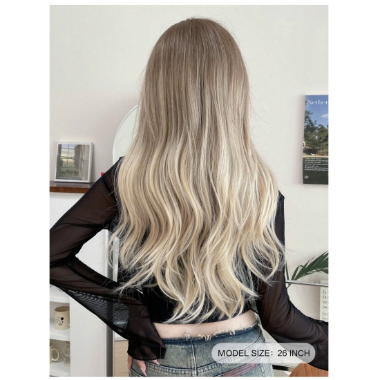 وصلة شعر طبيعي برازيلي ناعم 18 إنش 4 قطع