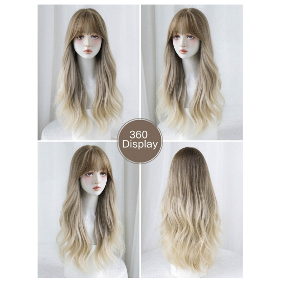 وصلة شعر طبيعي برازيلي ناعم 18 إنش 4 قطع