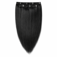 وصلة شعر طبيعي برازيلي ناعم 16 إنش 4 قطع